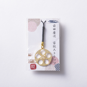 【7016】武将家紋ストラップ 前田慶次