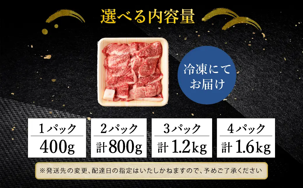 神戸牛 牛カルビ 焼肉用 切り落とし(バラ・肩・モモ) 1.6kg（小分け400g×4）/ 牛肉 切り落とし 焼肉 カルビ 霜降り 1.6キロ 但馬牛 黒毛和牛 和牛 国産牛 やきにく 神戸ビーフ 太田牧場 TYY1-4【但馬牛太田家】