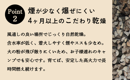 薪 広葉樹 ミックス 25kg (クヌギ ナラ カシ) 