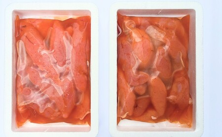 訳あり 辛子明太子 「えがおと、ごきげん」 やちごやの辛子明太子 1kg (500g×2箱) 明太子 ※配送不可：離島