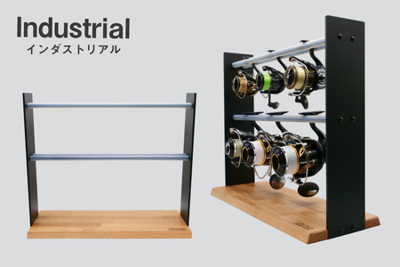 釣り リール スピニング 用 ラック インダストリアル [UROKO DESIGN 長崎県 平戸市 hr42bhb510031]