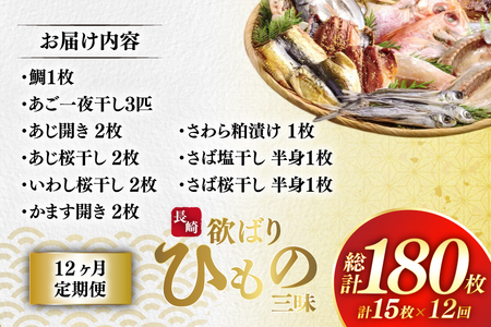 干物 セット 欲ばり平戸ひもの三昧 9種 詰め合わせ 12回 定期便 [篠崎海産物店 長崎県 平戸市 hr42bgy410388]