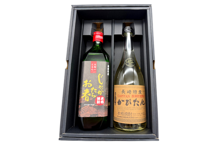 酒 焼酎 じゃがたらお春 かぴたん 720ml 計2本 6回 定期便 [福田酒造 長崎県 平戸市 hr42bgy410135]