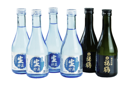 酒 日本酒 純米吟醸 福鶴 ＆ 生酒 福鶴 300ml 計6本 3回 定期便 [福田酒造 長崎県 平戸市 hr42bgy410161]