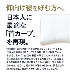 仰向け寝を好む人向け枕 THE PILLOW Preset 06