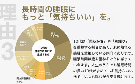 10代向けの枕 THE PILLOW Preset 16