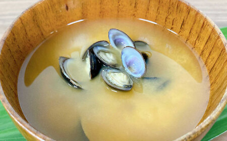 毎日食べたい！宍道湖産大和しじみの即席しじみ汁(合わせ味噌)46g×20袋 連続テレビ小説「ばけばけ」ロゴライセンス商品 島根県松江市/平野缶詰有限会社[ALBZ045]