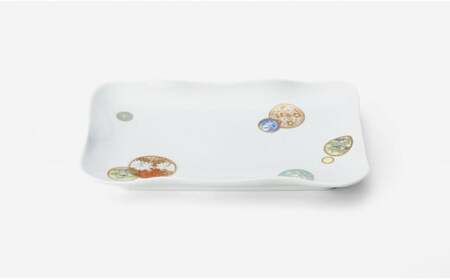 有田焼 寿赤絵 ティーセット【深川製磁】食器 器 うつわ 皿 角皿 デザート皿 プレート メインプレート ティーカップ カップ＆ソーサー 食器セット 縁起物 贈り物 ギフト A110-68