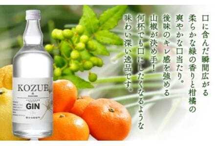 紀州の地酒 槙-KOZUE-こずえ ジン 47度 700ml 