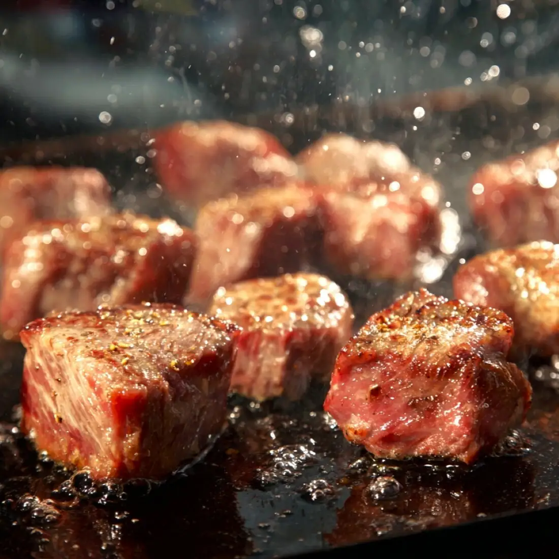 【A4～A5】博多和牛サイコロステーキ 800g（400g×2p）