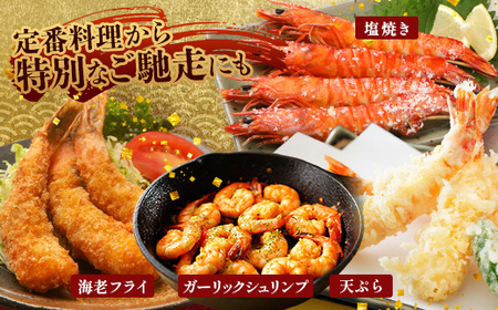 こだわりの車海老　有頭車海老（冷凍）250ｇ×3パック F009｜沖縄県 与那国町 与那国 車海老 車エビ 海老 えび エビ 産地直送