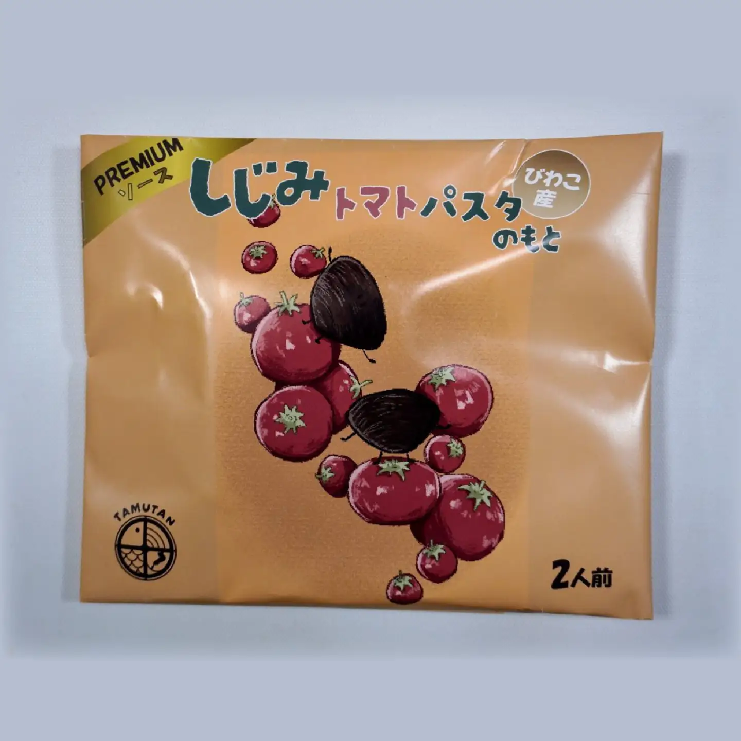 琵琶湖産しじみトマトパスタのもとPREMIUM 2人前×２ [TT008] / 蜆