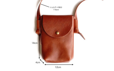 ギボシポシェット 糸島市 / LADIES＆GENTLEMEN 本革 革製品[ADK070]