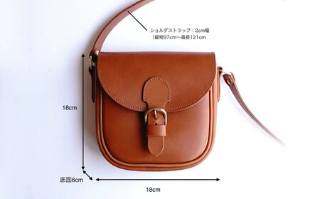 Ove no.3 【オーヴェ】 ショルダーバッグ 糸島市 / LADIES＆GENTLEMEN 本革 革製品[ADK072]