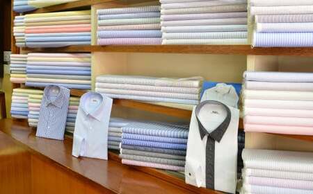 オーダーワイシャツお仕立券 (B) 若林ワイシャツ店 国産生地 ワイシャツ ビジネス オーダーメイド 日本製