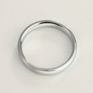 純チタン甲丸リング (幅2.5mm) 13号 | アクセサリー リング