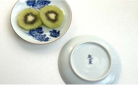 有田焼 山水絵小皿セット（2枚1組）【起山窯】食器 うつわ 器 取り皿 小皿 山水絵 30000円 A30-646