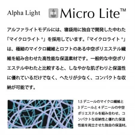 イスカ《シュラフ寝袋》アルファライト700X　インディゴ　登山やアウトドア・キャンプ。【ISKOT】【1610608】