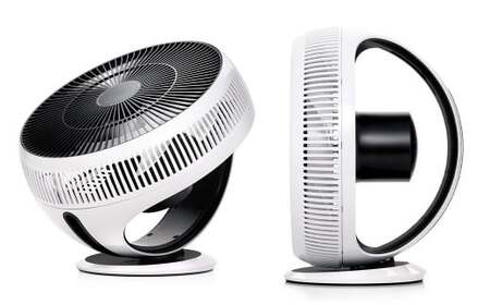 バルミューダ GreenFan Cirq ホワイト×ブラック EGF-3400-WK／JP ｜ BALMUDA サーキュレーター 首振り コンパクト 空気循環 送風 大風量 衣類乾燥 リモコン 家電 おしゃれ リビング コードレス