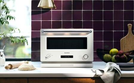 バルミューダ BALMUDA The Rangeホワイト K09A-WH／JP ｜ BALMUDA バルミューダ ザ・レンジ オーブンレンジ オーブン 家電 おしゃれ リビング キッチン モダンクラシック