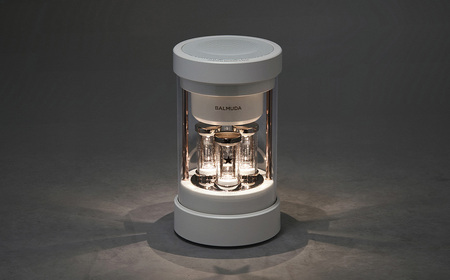 バルミューダ BALMUDA The Speakerホワイト M01A-WH／JP｜ バルミューダ ザ・スピーカー BALMUDA 選べるカラー スピーカー ポータブル Bluetooth AUX入力対応 小型 おしゃれ 家電 リビング