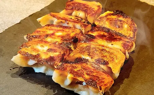 自家製野菜を使った中華料理屋さんの手作り餃子 50個 （25個×2袋）  