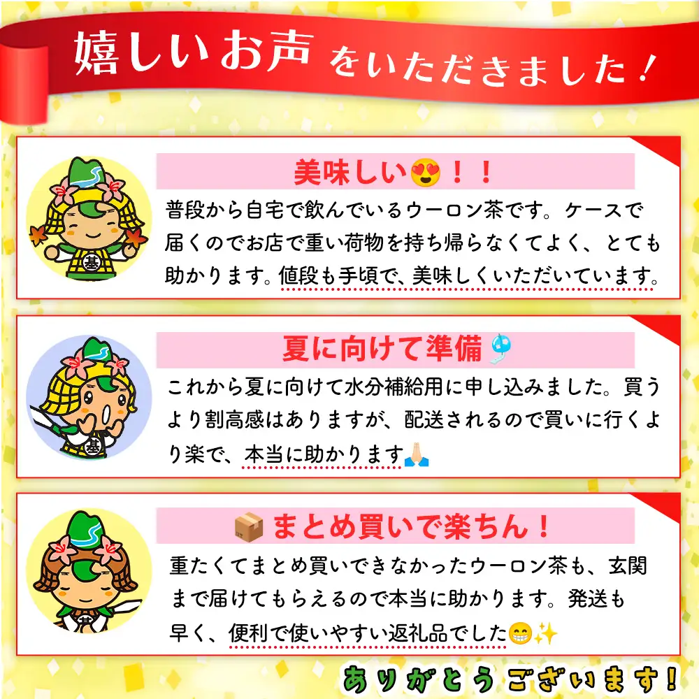 【3か月定期便】煌 烏龍茶 ペコらくボトル2LPET (6本×3回) K090474