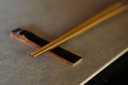 京都長岡京産 二節箸 夫婦セット [1641]