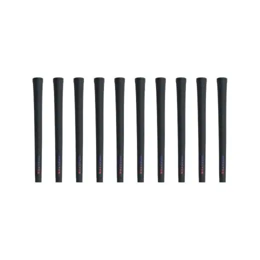 GMASTER GOLFGRIP ( スタンダード ) ブラック × マルチプル 10本