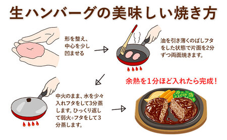 ハンバーグ 鉄板焼き 肉肉ハンバーグ 生ハンバーグ 食べ比べ 20個 《30日以内に出荷予定(土日祝除く)》熊本県 国産 豚肉 ハンバーグ 専門店監修 小分け 肉