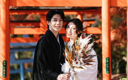 足利織姫神社フォトウエディング利用券 ウェディング 和装 思い出 挙式 着付け 記念 F7Z-1619