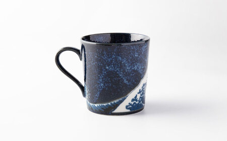 【美濃焼】 神奈川沖浪裏 マグカップ ペアセット【TOKI MINOYAKI／カネ忠】 食器 マグ 富士山[MEE080]