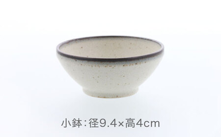 【美濃焼】クレタ 切立リム型 変形皿 2点 ＆ 小鉢 2点 合計4点セット 【カネ定製陶】 プレート ボウル セット[MEI168]