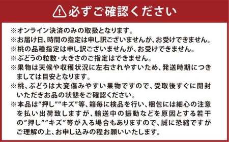 桃 ぶどう 岡山白桃5玉とシャインマスカット2房 詰合せ 合計2.7kg以上 もも モモ 白桃 ブドウ 葡萄 フルーツ 果物 果実 詰め合わせ セット 岡山県 倉敷市【2026年7月上旬～8月上旬まで順次発送予定】