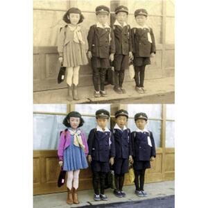 奇跡の復元！思い出のモノクロ写真をカラー修復
