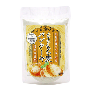 ふわふわもち麦パンケーキ 200g 6個入り セット パンケーキ パンケーキの素 パンケーキミックス 広島 安芸高田市