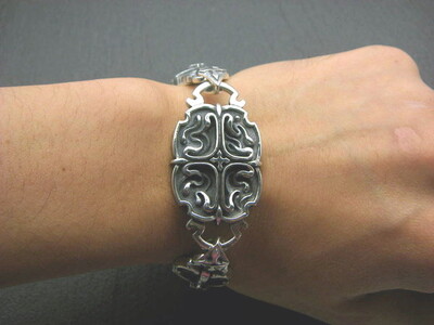 plant oval bracelet