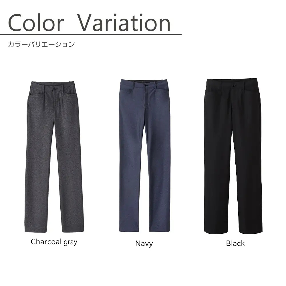 【B-THREE/ビースリー】美脚見え ラグジュアリーな大人のストレートパンツ(770353)
