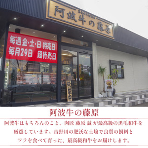 焼肉 赤身 500g 阿波牛 焼肉