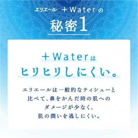 エリエール+Waterティシュー180W5P【1681084】