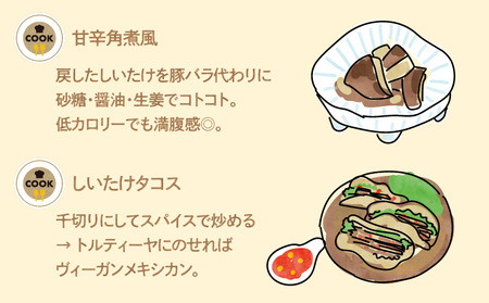鹿児島 原木 乾燥 しいたけ 『 肉厚 （ 香茹 ） 』 約100g K205-003
