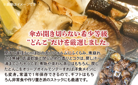 鹿児島 原木 乾燥 しいたけ 『 どんこ 』 約 120g K205-002