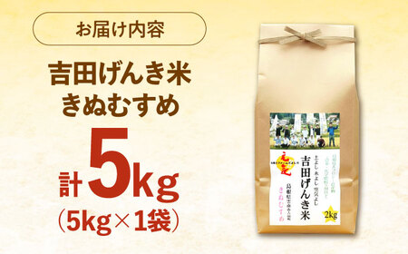 吉田げんき米きぬむすめ 5kg [AIDB129]