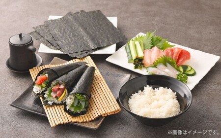 Premium Quality焼海苔 （海苔ソムリエYUMIKOスペシャル銀） セット 計7袋 全形 半切 乾のり