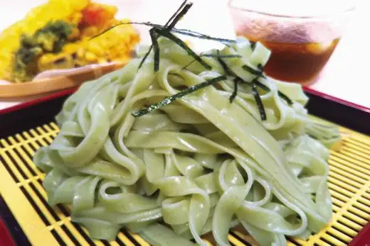 うどんと最中セット ( ごせん桜うどん 花3把 葉2把・桜まるごと最中8個 )