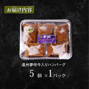 黒毛和牛ハンバーグ 180g × 5個 【栗山商店】 ハンバーグ