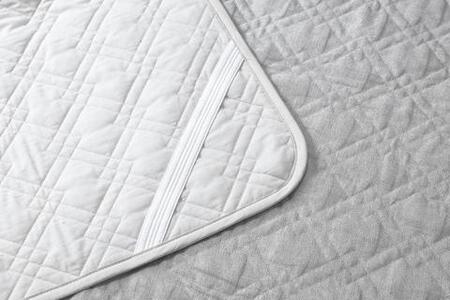 【涼しくてぐっすり！】リネンガーゼ綿わた敷パッド（亜麻色）ダブルサイズ_【G0459】