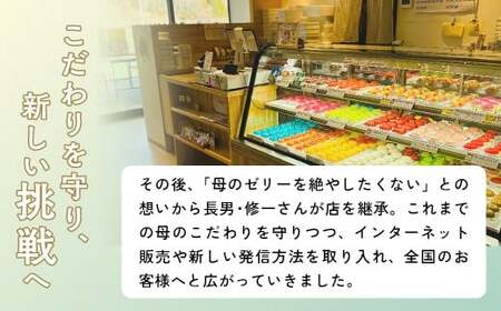 ★ZIP「旅するエプロン」で紹介されました★ゼリー 【ゼリーのイエ】12個（6個×2箱）セット いわき市 【ZR001-12s】