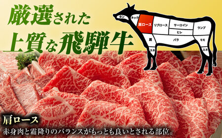 【6回定期便】飛騨牛 牛しゃぶ用肩ロース 700g 白川町 / 浅井商店[AWBJ022] 飛騨牛