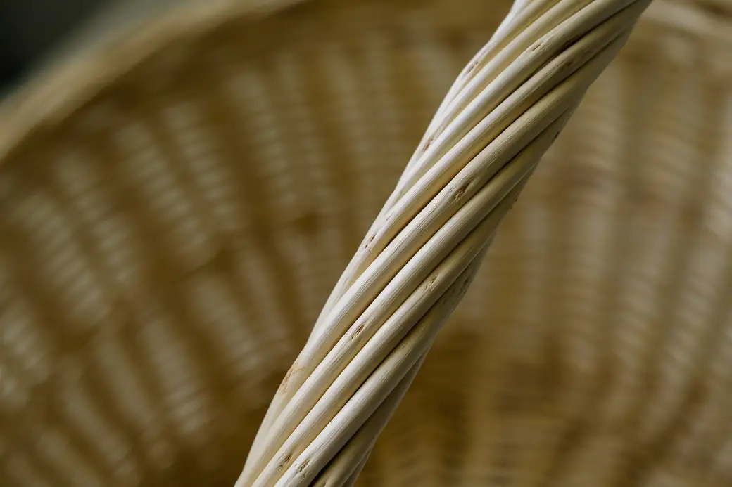 【伝統工芸品】KORI ANRI JAPAN「BASKET S ヤナギのバスケット」柳行李 / 豊岡杞柳細工 100年持つ収納 雑貨 ハンドメイド